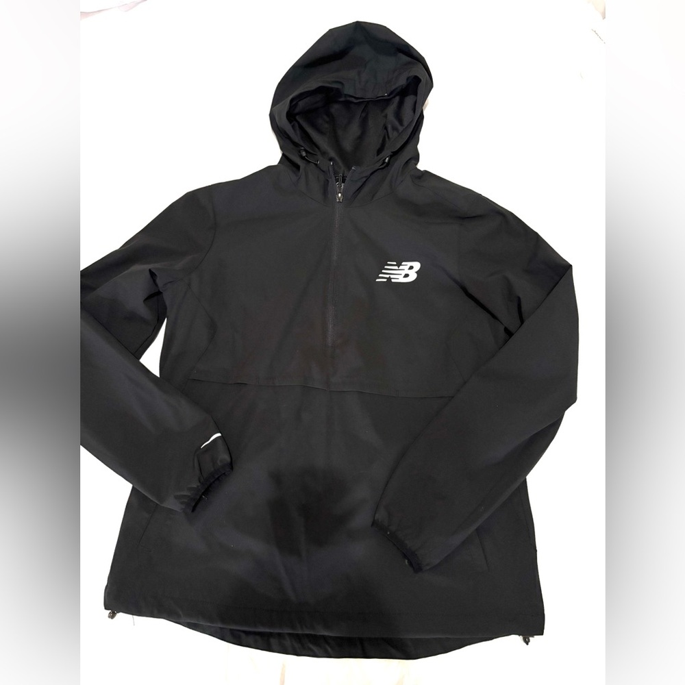 Women’s New Balance Black Windbreaker Jacket